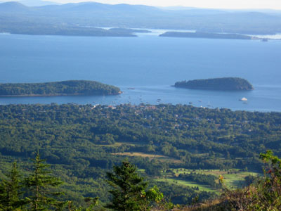 Bar Harbor from Cadillac Mt.